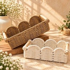 Scallop Trim Nesting Baskets