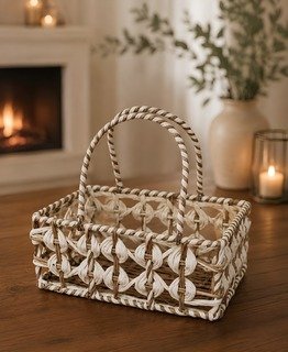 Mandala Weave Ring Basket