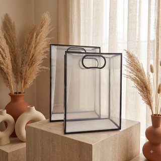 Chevron Luxe Hamper Box with Lid